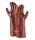 teXXor® PVC-Handschuhe ROTBRAUN